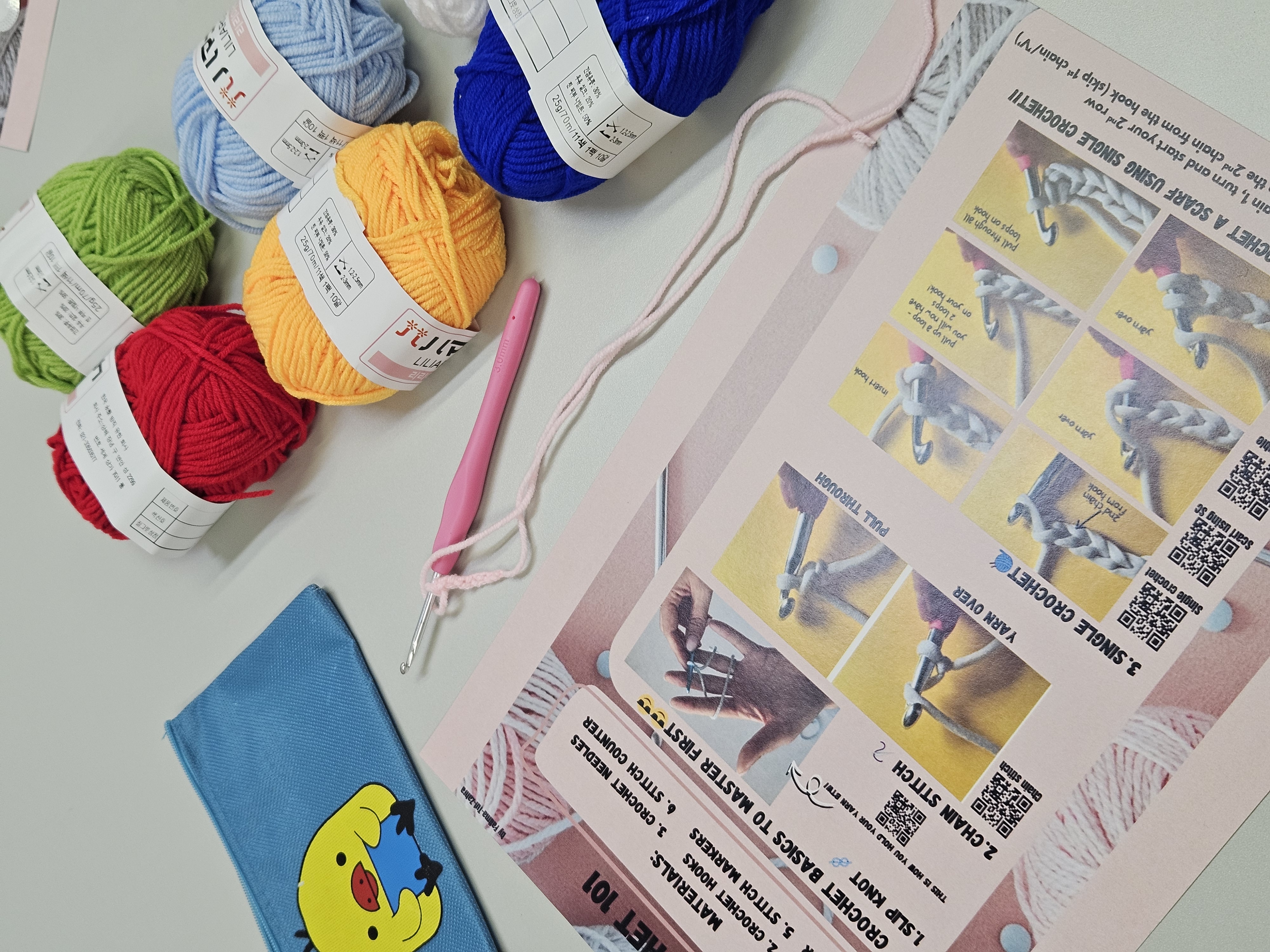 Sisters' Crochet Making Workshop